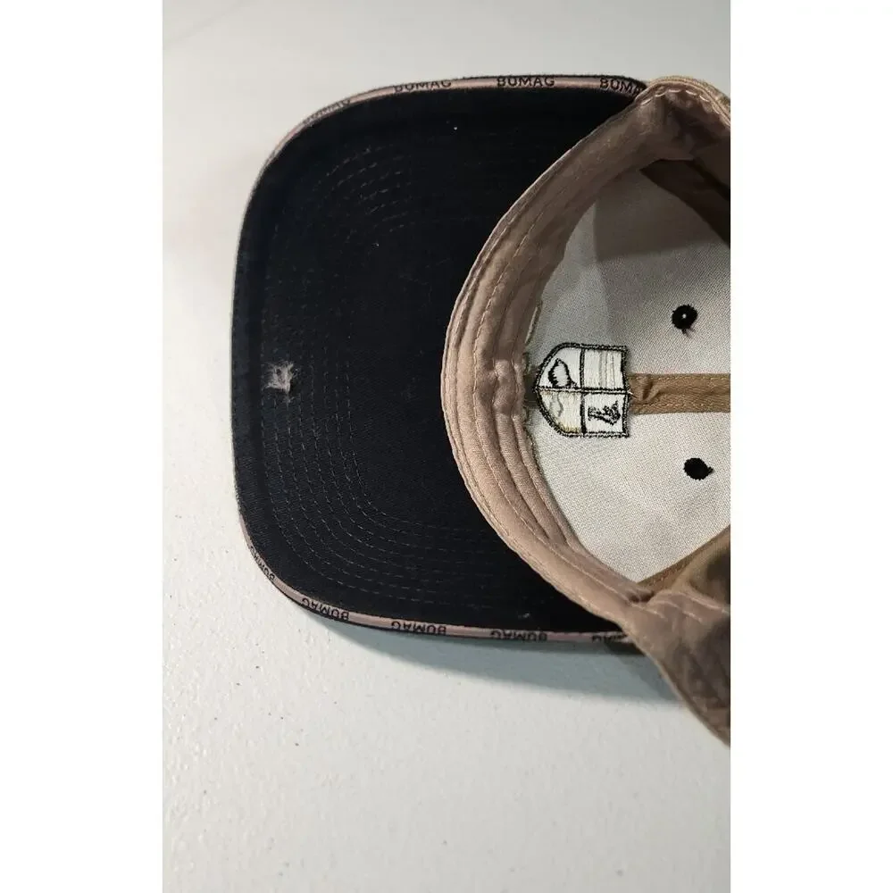 Vtg Bomag Hat Adjustable Strapback Cap